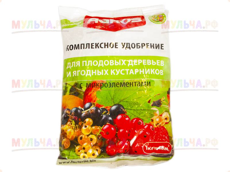 Комплексное удобрение для плодовых деревьев и ягодных кустарников смикроэлементами Факториал - Удобрения Факториал (Factorial) - купить упроизводителя Мульча.рф